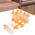1 Set 8Grid DIY Ice Cream Mold Plastic Ice Mold Creative Ice Maker Ice