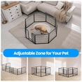 thumbnail image 2 of Parque infantil para perros Simple Deluxe, portátil, 24 cm, 8 paneles, 2 of 7