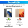 thumbnail image 2 of Backlit Keyboard Case for Samsung Galaxy Tab A8 10.5 2022 Smart Soft Case with Bluetooth Keyboard for Galaxy Tab A8 10.5" SM-X200/X205/X207 Detachable Wireless Keyboard Tablet Cover, 2 of 7