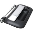 thumbnail image 3 of Tailgate Handle Compatible with FORD F-150 2004-2013/MARK LT 2006-2008/F-SERIES SUPER DUTY 2008-2016 Chrome Lever+Smooth Black Housing, 3 of 4