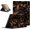 Browm Black Leopard, variant on Cool Black Brown Camouflage Tablet Case for Samsung Galaxy Tab S6 Lite 10.4 Inch, Trendy Camo Leopard Print Pattern Design Cover Stand Folio PU Leather Funda for Boy Men Girls