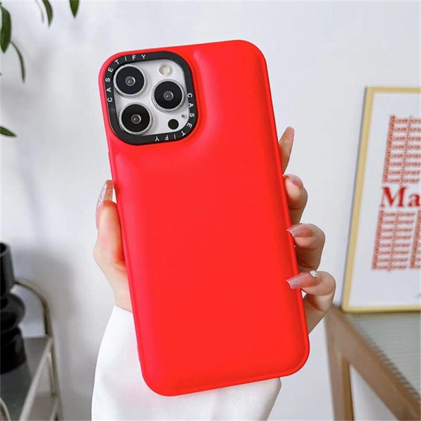 Candy Bubble Break-funda de lente gruesa para iPhone 14, 13, 12, 11 Pro Max, XR, XS, X, 7, 8, 14 Plus, franela a prueba de golpes, bonita funda traseraFor iPhone 12 Pro Gao Jinjia LED