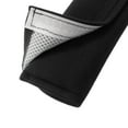 thumbnail image 6 of Motoforti 2 Pcs Flannel Car Shoulder Seatbelt Pad Covers Universal Black 26x7cm, 6 of 7