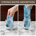 thumbnail image 6 of 6 Pcs Funny Kitchen Towels,Light Blue Christmas Snowflake Pattern Microfiber Dish Towels,Kitchen Tea Towels,Kitchen Towel Set (18" X 26"), 6 of 7