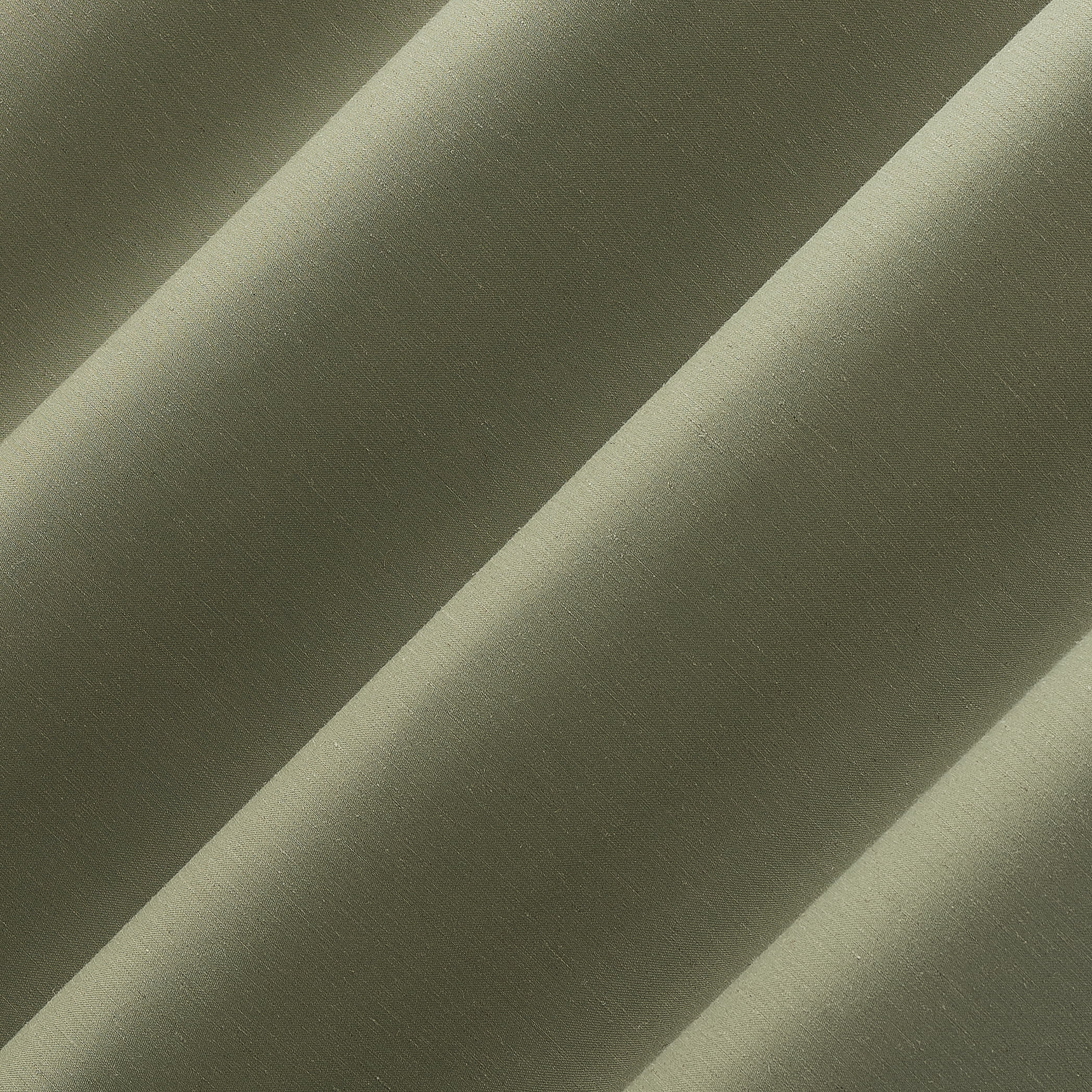 Archaeo Linen Blend Blackout Grommet Top Curtain, 52"x84", Sage Green