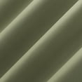 thumbnail image 4 of Archaeo Linen Blend Blackout Grommet Top Curtain, 52"x95", Sage Green, 4 of 9