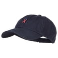 thumbnail image 2 of Red White Blue Ribbon Embroidered Low Cap - Navy OSFM, 2 of 5