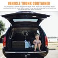 thumbnail image 5 of KAKOWELY Trunk Organizer Car Foldable Storage Bag Vehicle Trunk Storage Container Auto Trunk Organizer19.29"X9.45"X6.3", 5 of 5