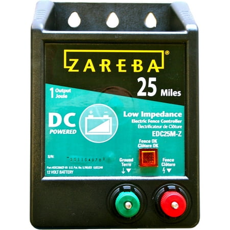 Zareba 25-Mile Battery Operated Low Impedance Electric Fence