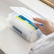 thumbnail image 5 of Bolsa de maquillaje, bolsa de cosméticos, caja de toallitas, caja de almacenamiento de toallitas húmedas, dispensador de escritorio, caja de toallitas húmedas para bebés, contenedor con tapa, estuche, 5 of 5