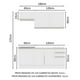 thumbnail image 3 of Cocina Integral Madesa Glamy con tarja 180 cm Blanco, 3 of 10