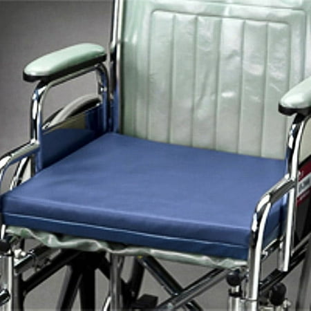 Deluxe Gel Foam Wheelchair Cushion With Sure Grip Vinyl Cover 18"X16"X2" 1/EA