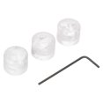 thumbnail image 2 of MasteelfCA 1 Set Plastic Rotary Knobs Audio Knobs with Wrenches for Electric Guitar Bass, 2 of 7