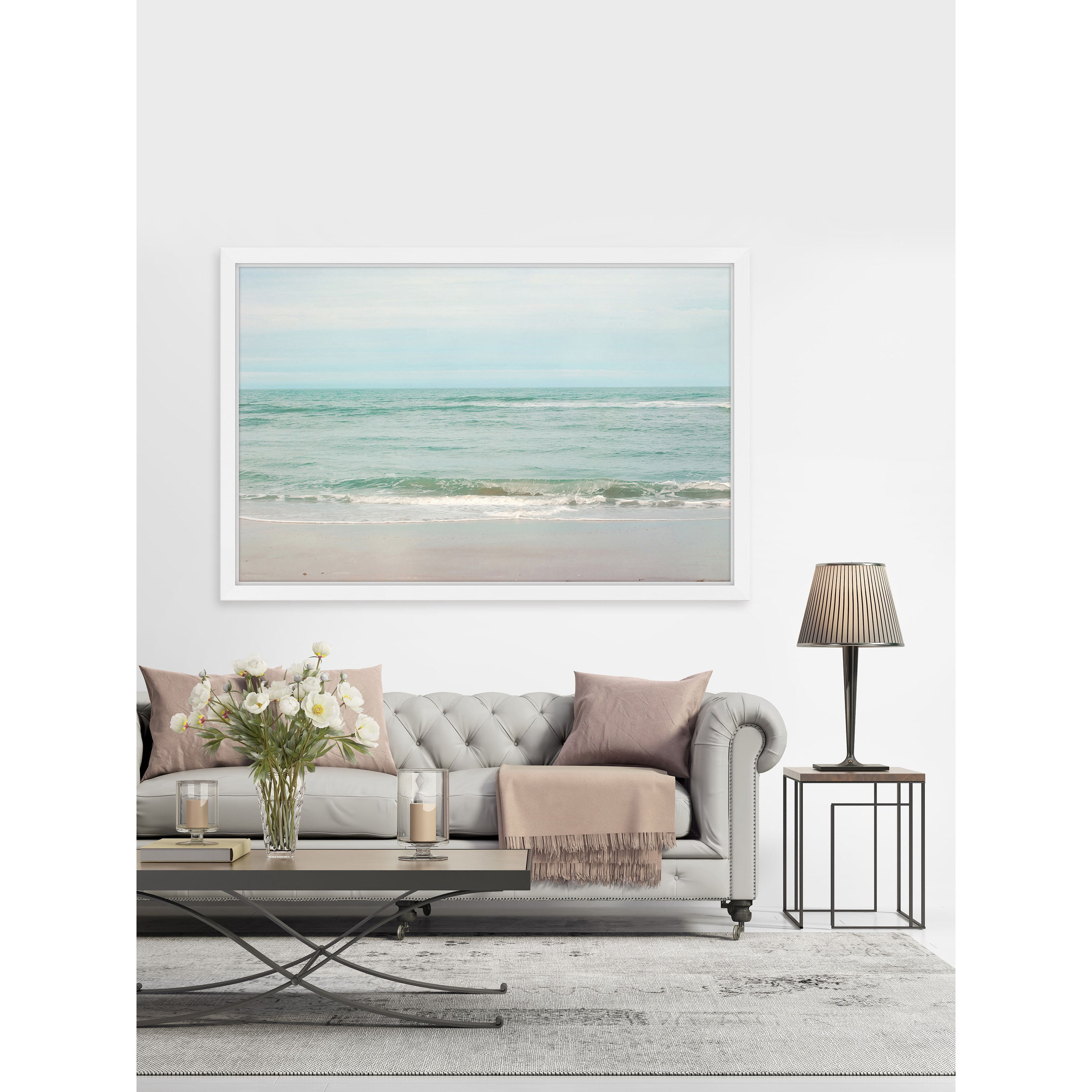 "Take Me to the Sea" Framed Painting Print