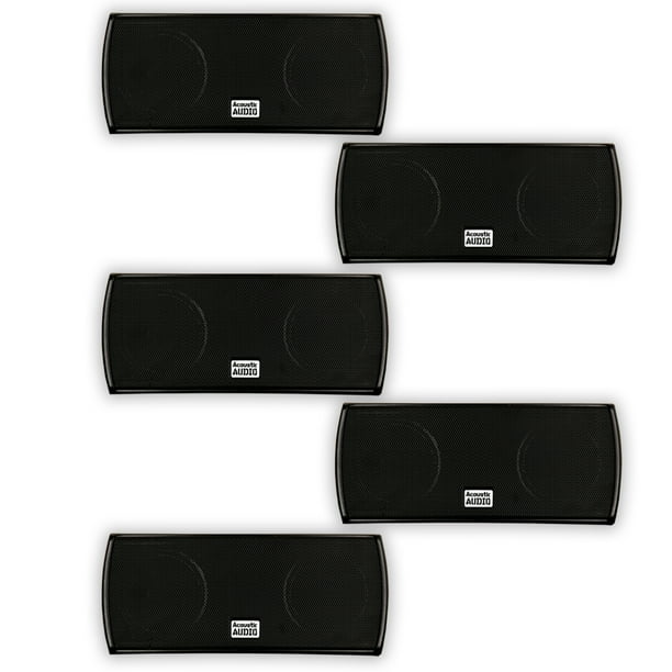 Acoustic Audio AA32CB Mountable Indoor Speakers 1500 Watts Black