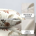 thumbnail image 2 of Boho Pillow Covers 18x18, Burnt Orange Yellow Ethnic Design Outdoor Decorative Throw Pillows for Couch, Fall Carpet Pattern Decor Cushion Cover 2 Pcs Farmhouse Linen Pillowcase for Bed Car Safa, 2 of 5