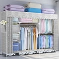 thumbnail image 2 of Armario Armable Ropero Closed Closet Organizador Ropa 205cm Color Gris, 2 of 8