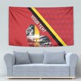 thumbnail image 4 of Tapisserie Personnalisée Lion Rampant avec Drapeau Belge Couleurs LT18, 4 of 6