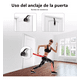 thumbnail image 3 of Set 5 Bandas Elasticas Bloosom  Ejercicio Liga De Resistencia Pull Up, 3 of 5