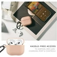 thumbnail image 6 of Native Union Roam Case – Smooth Minimalist Case with Clip - Compatible with AirPods Gen 3 (Peach), 6 of 7