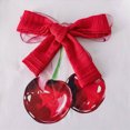 thumbnail image 5 of kaprioy Toddler Baby Girls Summer Outfits 2T 3T 4T 5T 6T 7T Sweet Cherry Print Bow T-Shirt and Embroidered Jeans 2-Piece Set Cute Girl Clothes, 5 of 8