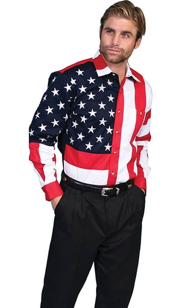 Scully Leather Scully RW029REDXXL Mens Rangewear Independence Long