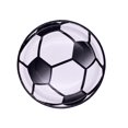 thumbnail image 4 of Decoraciones para fiestas de cumpleaños con temática de fútbol, platos, servilletas, vasos, pancartas, suministros para eventos para niños y bebés, 4 of 5
