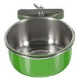 thumbnail image 5 of LEORX Parrot Bowl Stainless Steel Hanging Type Parrot Food Water Bowl Cage Feeding Bowl, 5 of 8