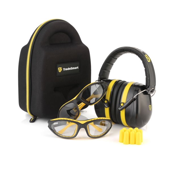 TRADESMART Hearing Protection for Shooting Range/Ear and Eye Protection