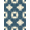 Blue Grey Cream, Pattern 3, variant on ODIKA Prism Minimalist Angles Grey Interlocking Geometric Abstract Refined Structured for Small Living Room, Playroom, Bedroom, Easy Care Kids Safe