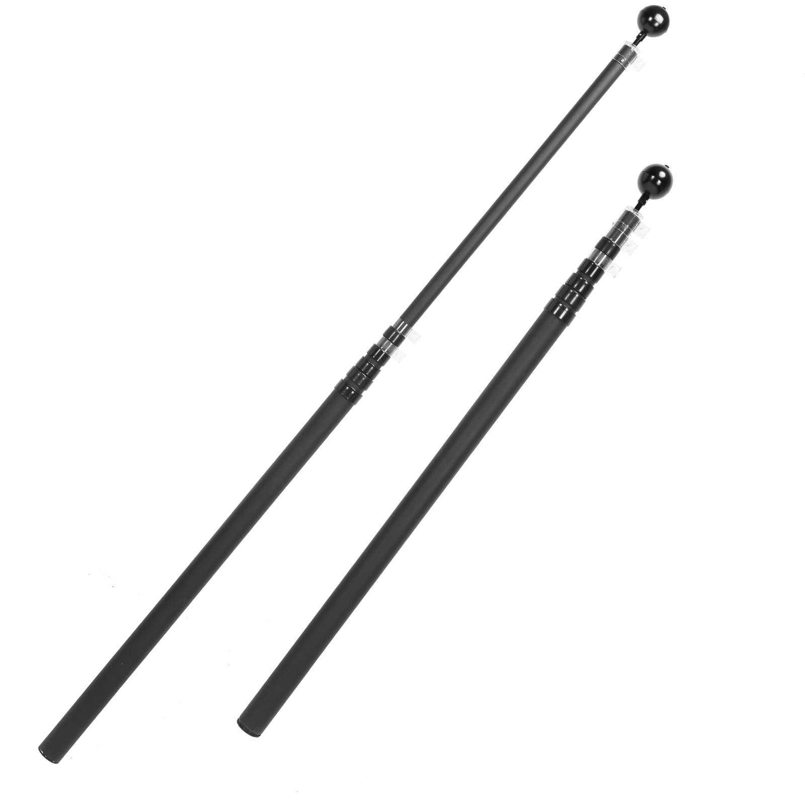 golytefs 20FT Heavy Duty Flag Pole Extra Thick 360 Rotating for Outside House (Stretch)