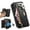 Black, variant on Dteck for Samsung Galaxy S24 FE 5G Wallet Case with Card Holder, RFID Blocking PU Leather Flip Cover Ring Holder Zipper Credit Card Slots, 2 in 1 Detachable Phone Case Compatible with MagSafe,Black