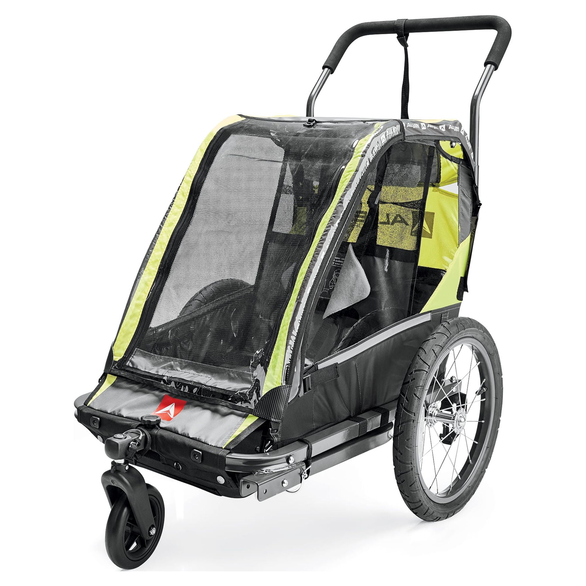 aoi_inu2　アレンスポーツ  トレーラー  allen as2 Allen Sports 2-Child Bicycle Trailer and Stroller, model AS2