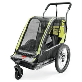 Allen Sports Deluxe 2-Child Bicycle Trailer & Stroller, AS2