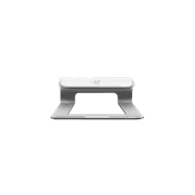 Razer Laptop Stand: Ergonomic Design - Anodized Aluminum Construction - Mercury White