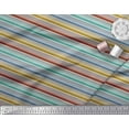 thumbnail image 2 of Soimoi Cotton Voile Fabric Horizontal Stripe Fabric Prints by Yard 42 Inch Wide, 2 of 3