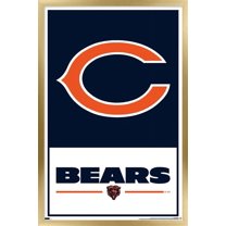 NFL Chicago Bears - Logo 21 Wall Poster, 14.725" x 22.375", Framed