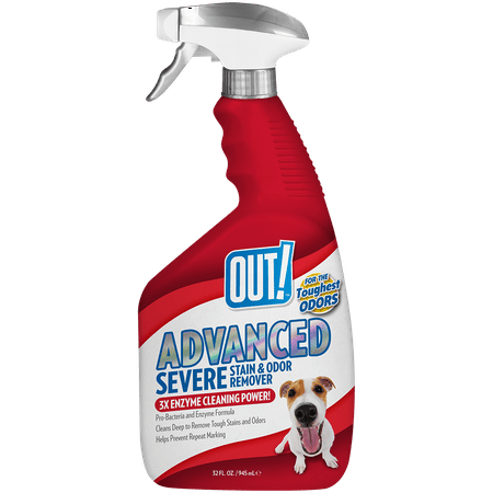 - OUT! Advanced Severe Stain & Odor Remover, 32 oz