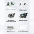 thumbnail image 3 of Peladn RTX2060 6G Tarjeta gráfica para juegos 6G/192bit/GDDR6 Memoria Máxima compatibilidad con reso Peladn Blanco verde, 3 of 7