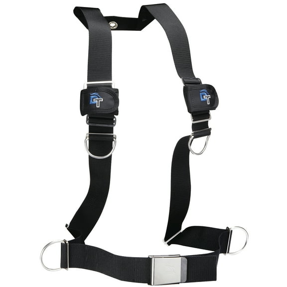 IST Dolphin Tech Basic Dive Harness with Buckle and Hose Tie Downs (Long)