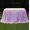 Purple, variant on Magazine Table Cloth for Rectangle 3.3 ft,Ruffle Tutu Polyester Pleated Tables Skirt for Wedding,Party