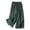 Blackish Green, variant on Women's Cotton Linen Wide Leg Pants, Elastic Drawstring Waist Loose Fit Palazzo Pants, Flowy Spring Summer Trousers for Beach, Vacation, Daily Wear and Boho Style Beige L