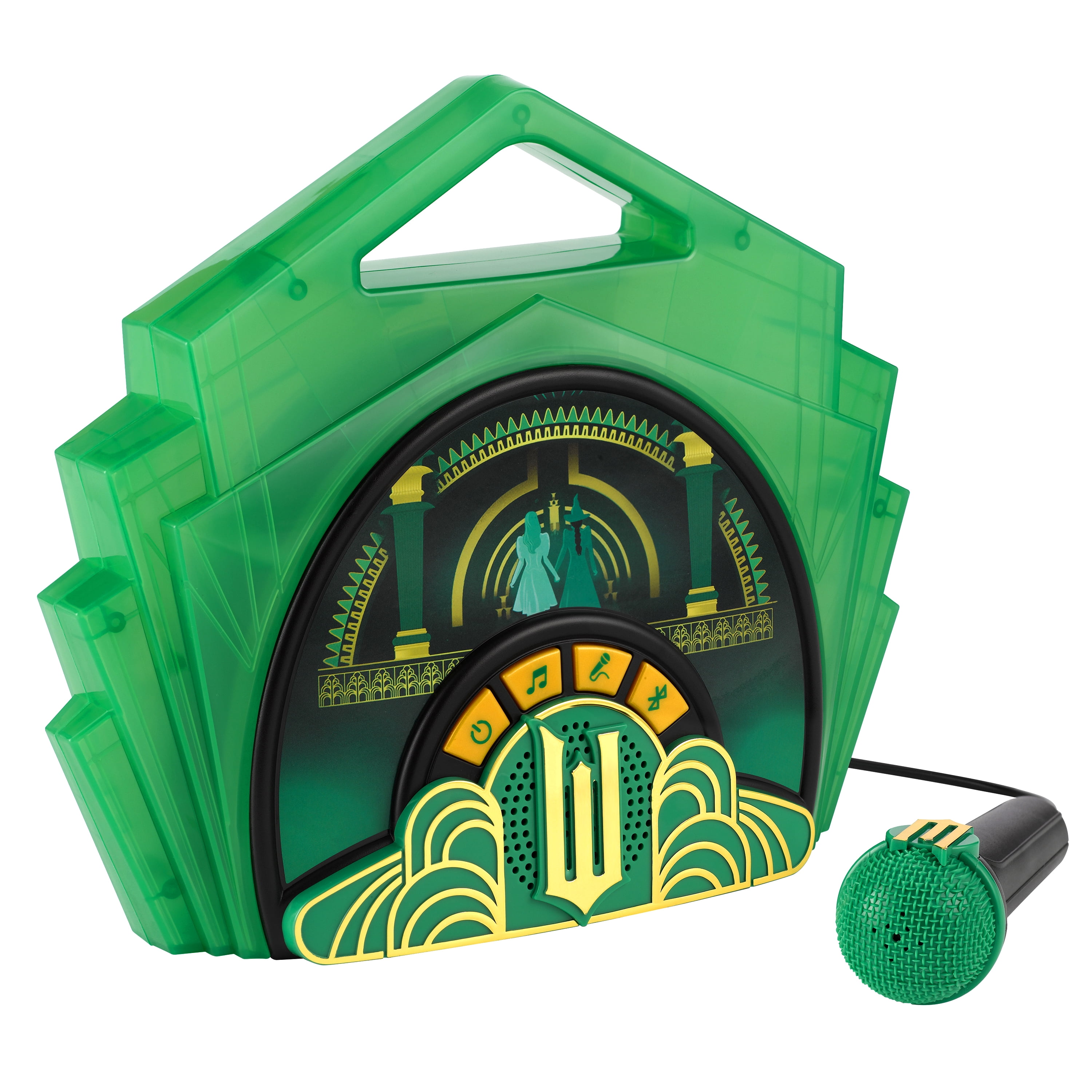 Wicked Kids Bluetooth Sing-Along Boombox with Microphone for Children Ages 3 and up