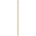 thumbnail image 3 of Ekena Millwork 94"H x 1/4"T Cimarron Adjustable Wood Decorative Slat Wall Panel Kit, Hickory (contains 23 Slats + 1 Straight Edge Starter Slat), 3 of 16