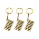 thumbnail image 4 of Raindrops 3Ud Llavero Dorado Pendiente Decorativo Ideal Para Regalo Y Uso En Llaves, 4 of 7