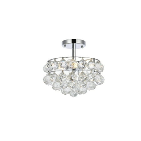 

Savannah 12 inch flush mount in chrome