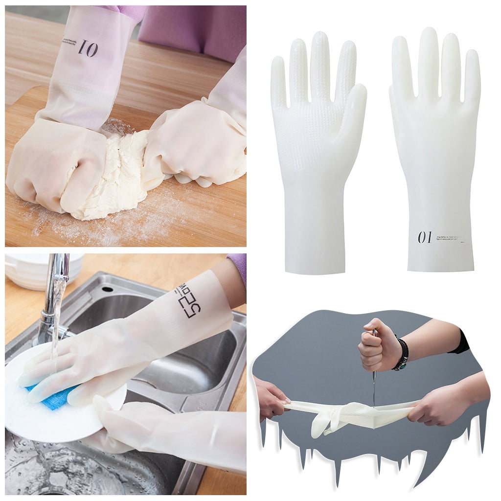 Siaonvr Dishwashing Gloves Nonslip Insulation Wearresistant Kitchen