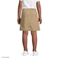 thumbnail image 2 of Lands' End Girls Plus Blend Chino Skort Above Knee, 2 of 4