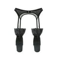 thumbnail image 5 of Varsbaby Porte-Jarretelles en Dentelle Transparente pour Femmes avec Bas, 5 of 5