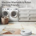 thumbnail image 5 of ODIKA 4'x6' Machine Washable Non-Slip Area Rug, Chic Marble Design with Beige and Gradient High Traffic Rug, Beige, 50318, 5 of 7
